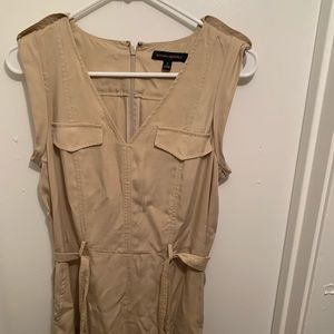 Banana Republic khaki jumpsuit